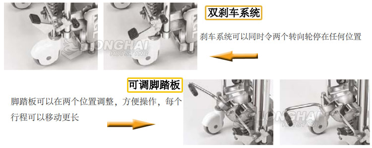 Bishamon不銹鋼平臺式堆垛機細節圖